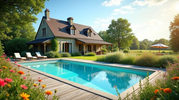 Gîtes avec piscine en Normandie : vos vacances idéales