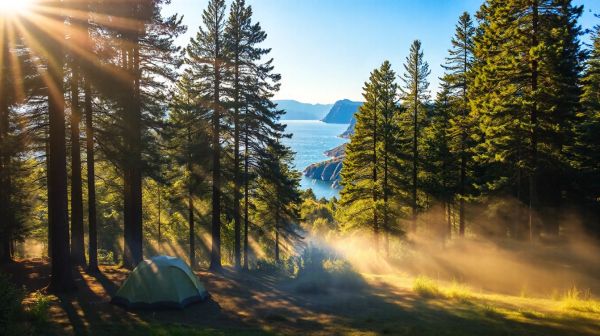 Top 5 destinations de camping près de Mesquer pour se relaxer